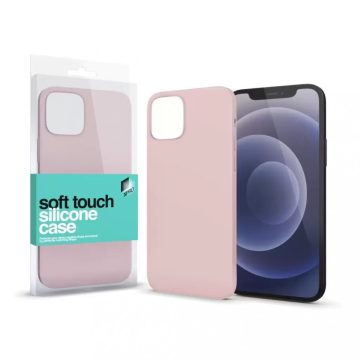   Apple iPhone 14 Pro Soft Touch Slim prémium szilikon tok, Pink