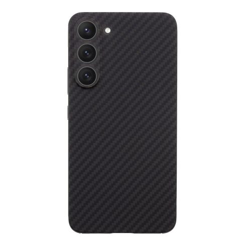 Samsung Galaxy S23 Tactical MagForce Aramid hátlapi tok, Fekete