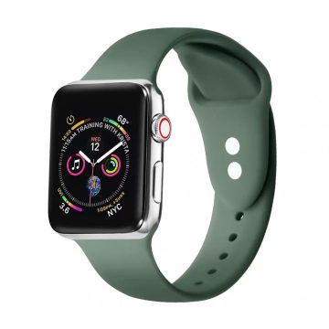   Apple Watch szilikon sport szíj (42mm/44mm/45mm/49mm), Zöld