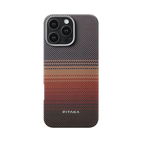 Apple iPhone 16 Pro Max Pitaka SUNSET (Tactile Woven) tok - MagSafe rögzítéssel (KI1601SUM)